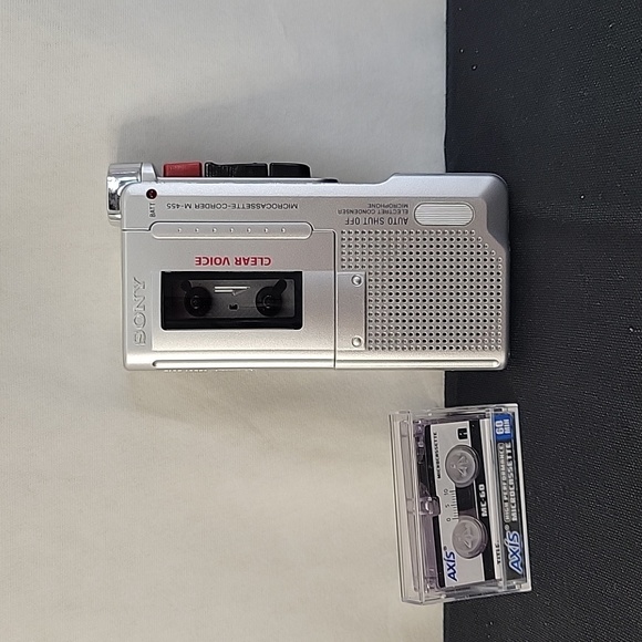 Sony Portable Audio & Video Vintage Sony Microcassettecorder M455